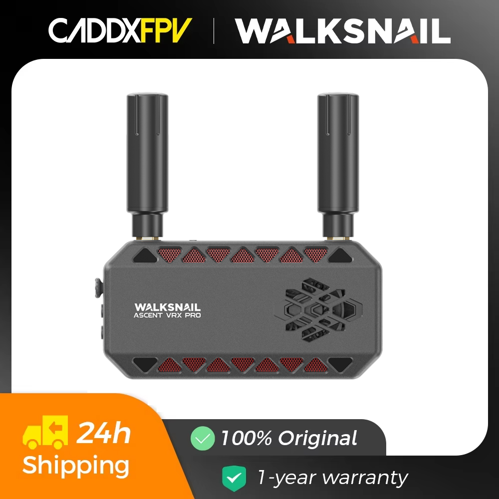 Skyzone Sky04O Pro Fpv Goggles - Caddx Walksnail Ascent VRX Pro Empfänger