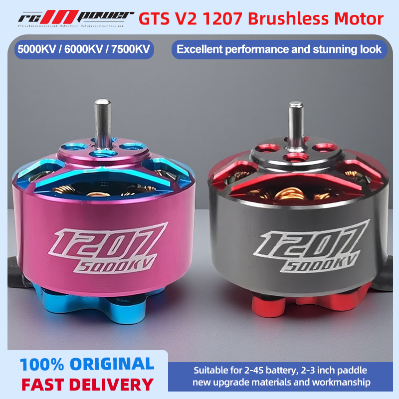 RCINPOWER GTS V2 1207 5000KV 3 – Walksnail Avatar Hd Goggles X Bewertung und Preis