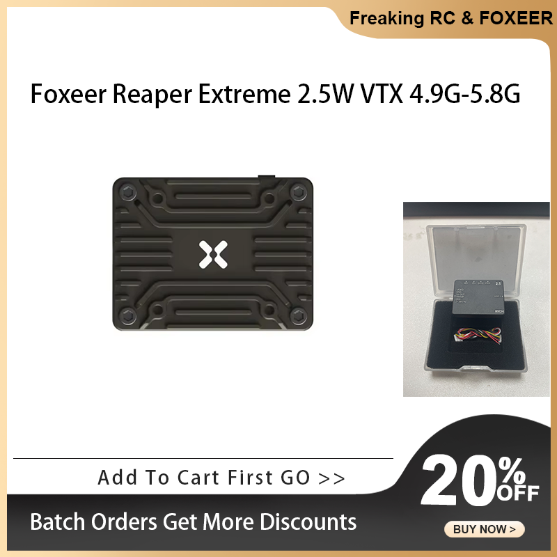 Foxeer 4.9G~6G Reaper Extreme  – Foxeer Reaper Extreme 2.5W Vtx Bewertung und Preis